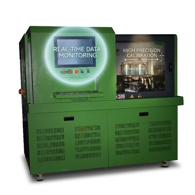 CRB-D1500 مقعد اختبار مضخة السكك الحديدية الشائعة مع تبريد المروحة الثقيلة 50،000 + ساعات تشغيل ومراقبة PLC مبسطة