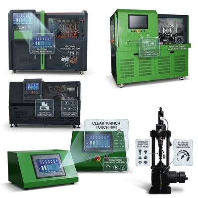 مقعد اختبار مضخة الديزل العالمية CRP-Multi 4-in-1 مع 15Kw VFD ومدى الضغط 2500 بار