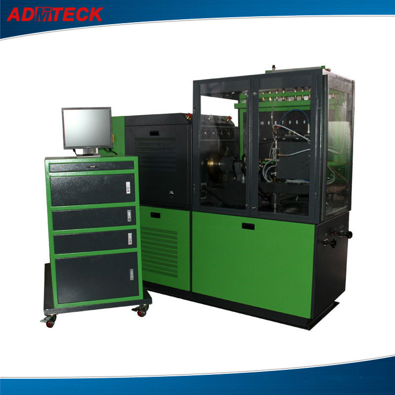 CRP-1000 12 أسطوانة مضخة السكك الحديدية المشتركة مقعد الاختبار مع التحكم في درجة الحرارة تبرد بالماء والاختبار